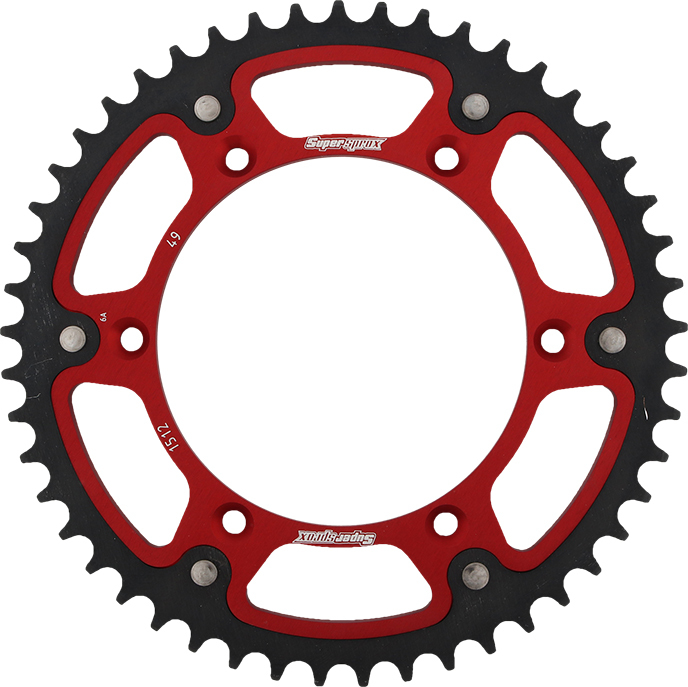 Stealth Rear Sprocket 49T Red - Beta Suzuki Gas Gas - Click Image to Close