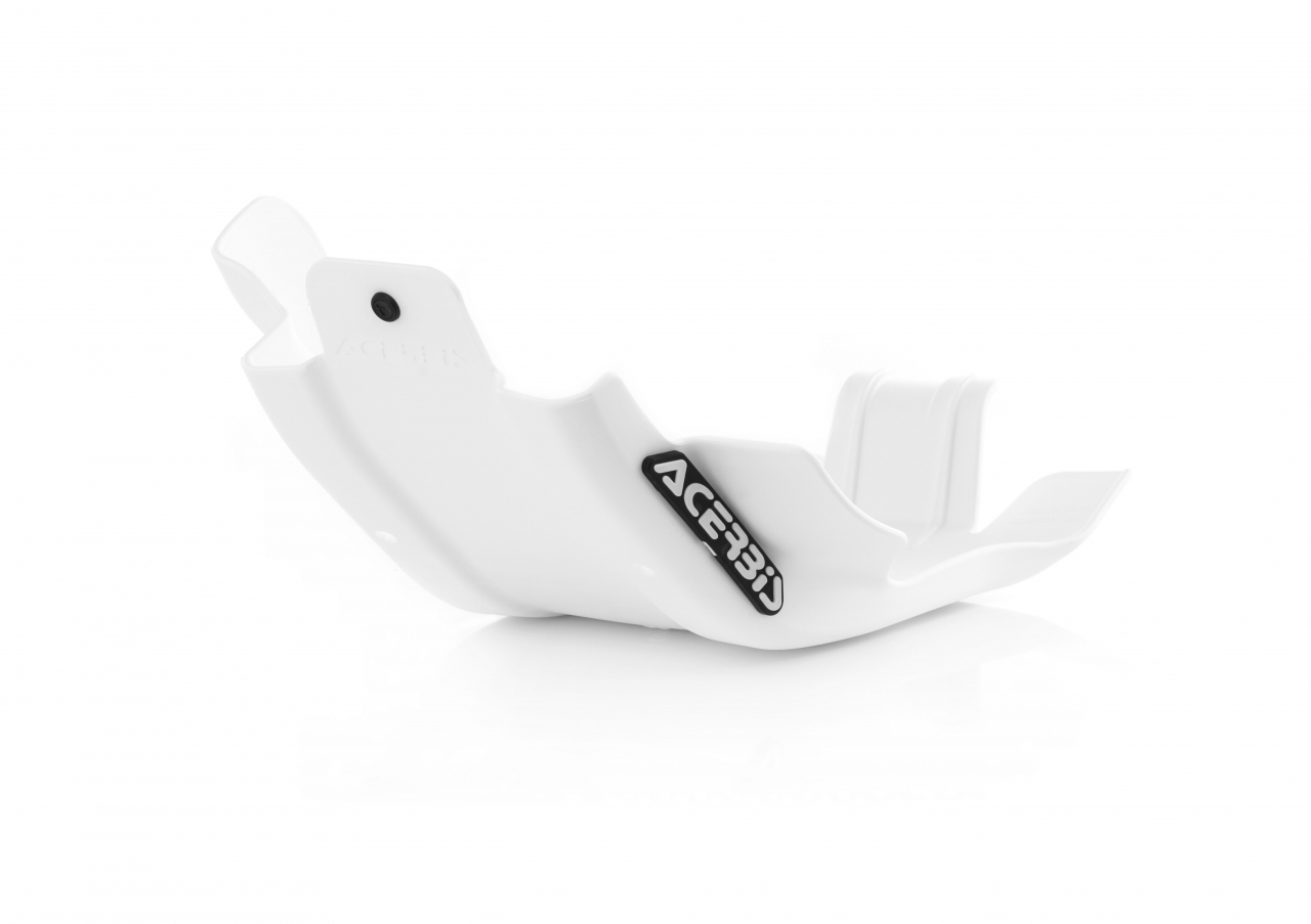 White Skid Plate - For 17-18 KTM Husqvarna - Click Image to Close