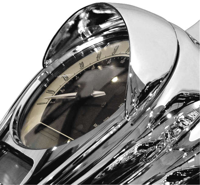 Chrome Speedometer Cowl - For Honda VT750C2/A/B Shadow - Click Image to Close