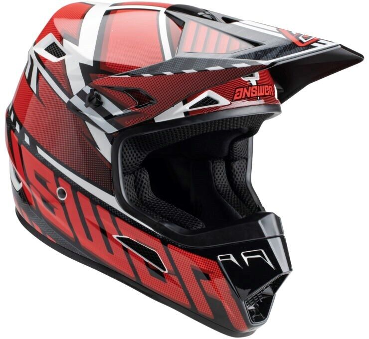 Answer AR3 Rapid Helmet Red/Black/White - Large - Click Image to Close