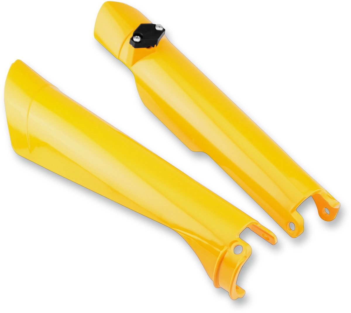 Yellow Fork Guards - Fits 01-14 SX/XC FE/FS/TE Models - Click Image to Close