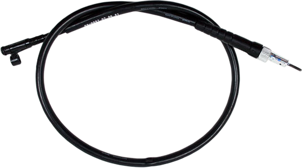 Black Vinyl Speedometer Cable - Click Image to Close