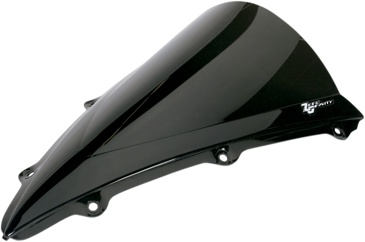 Dark Smoke Double Bubble Windscreen - For 04-06 Yamaha R1 - Click Image to Close