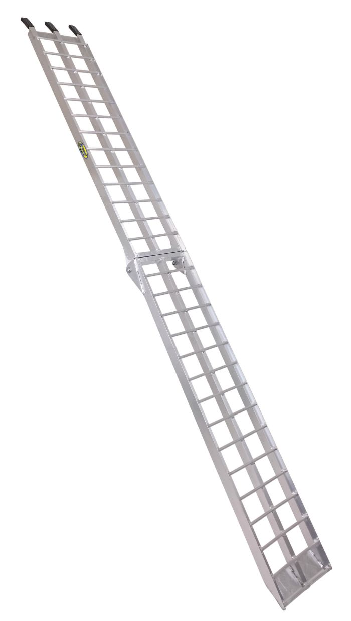 Folding Loading Ramp - 9' Long, Straight, 500 lbs - Click Image to Close