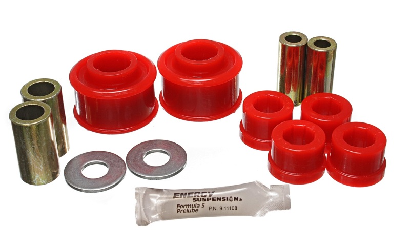 Red Front Control Arm Bushing Set - For Subaru Crosstrek/Forester/Impreza/Legacy/WRX - Click Image to Close