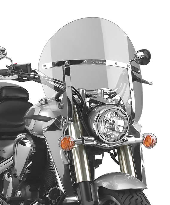 Switchblade Windshield Chopped Clear - For Yamaha Star Honda VTX1800 NRX - Click Image to Close