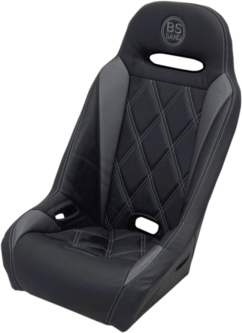 Extreme Diamond Solo Seat Black/Gray - For Kawasaki KRX1000 & KRX4 - Click Image to Close