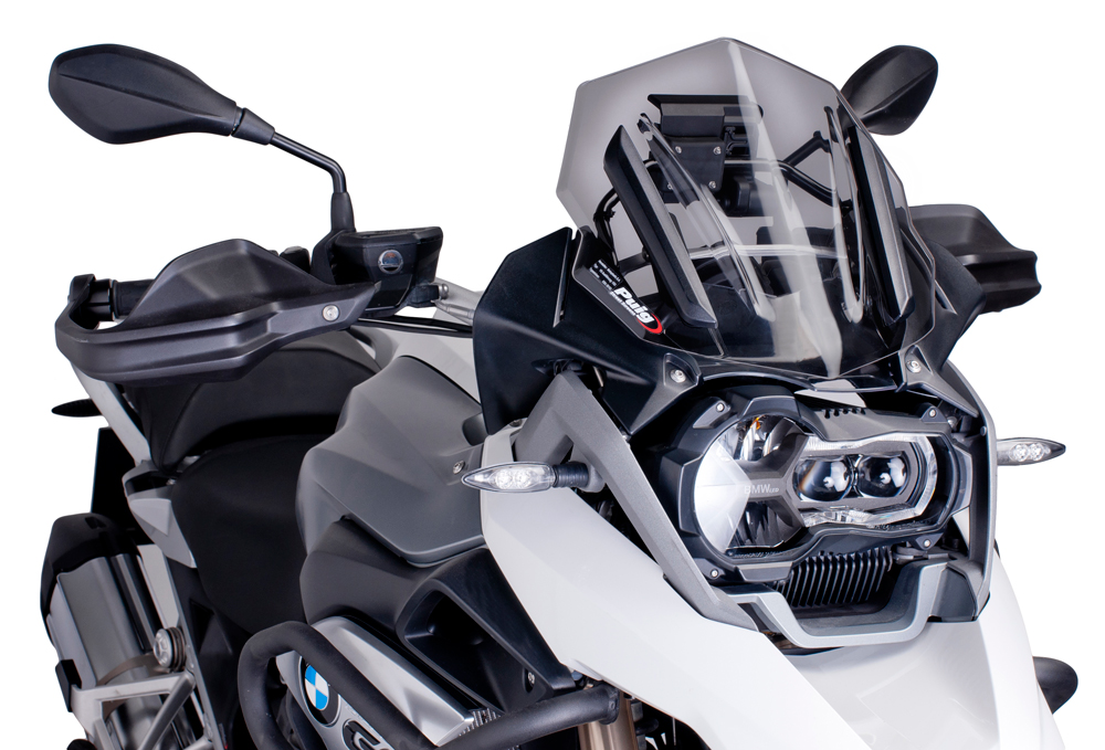 Dark Smoke Racing Windscreen - For 13-16 BMW R1200GS/A - Click Image to Close