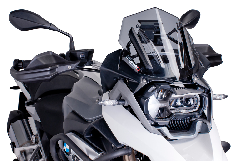 Light Smoke Racing Windscreen - For 13-16 BMW R1200GS/A - Click Image to Close