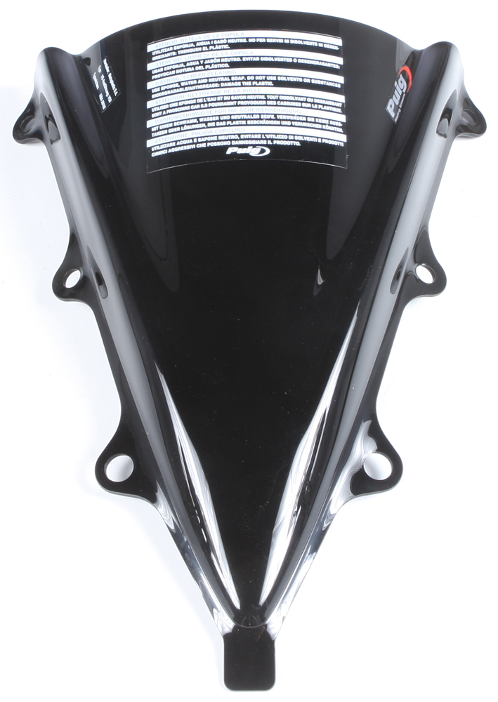 Black Racing Windscreen - For Honda CBR300R - Click Image to Close