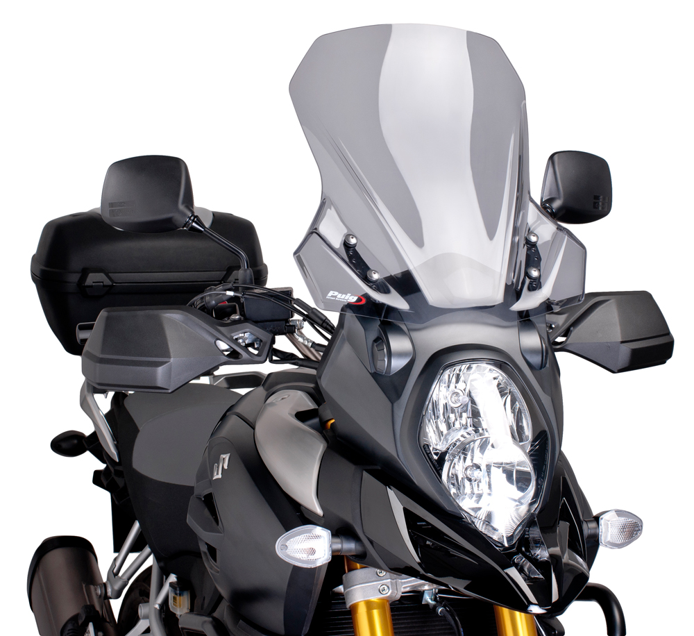 Light Smoke Touring Windscreen - For 14-16 1000 V-Strom - Click Image to Close