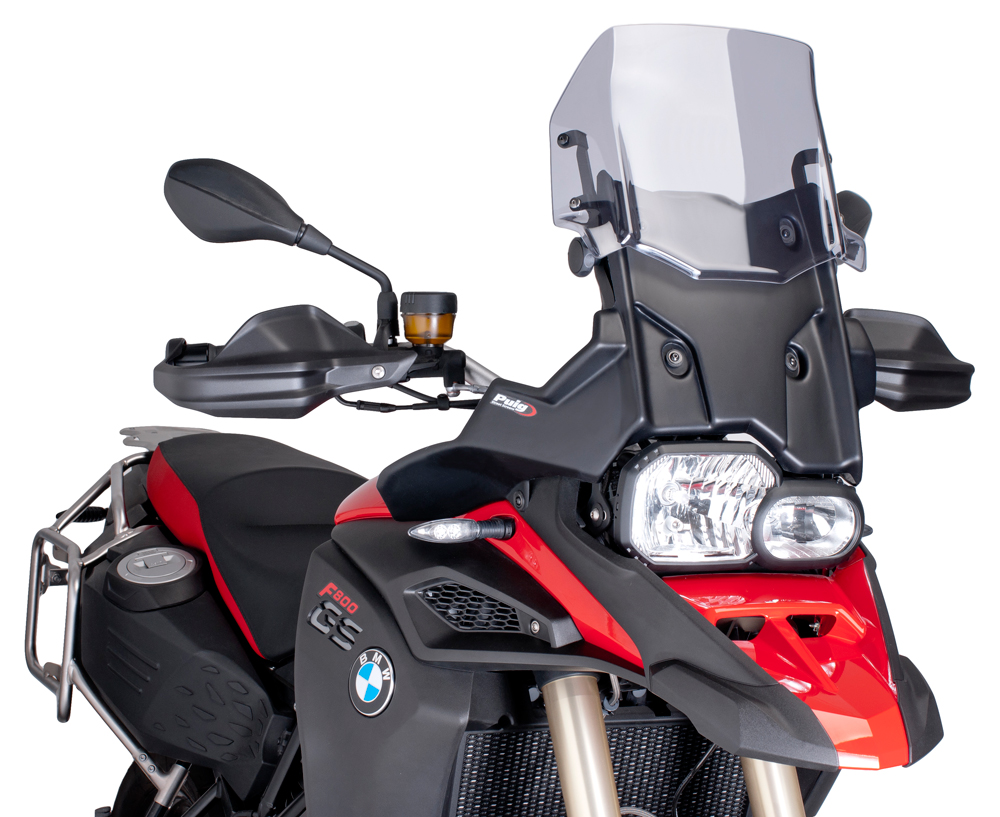 Light Smoke Touring Windscreen - BMW F800GS Adventure - Click Image to Close