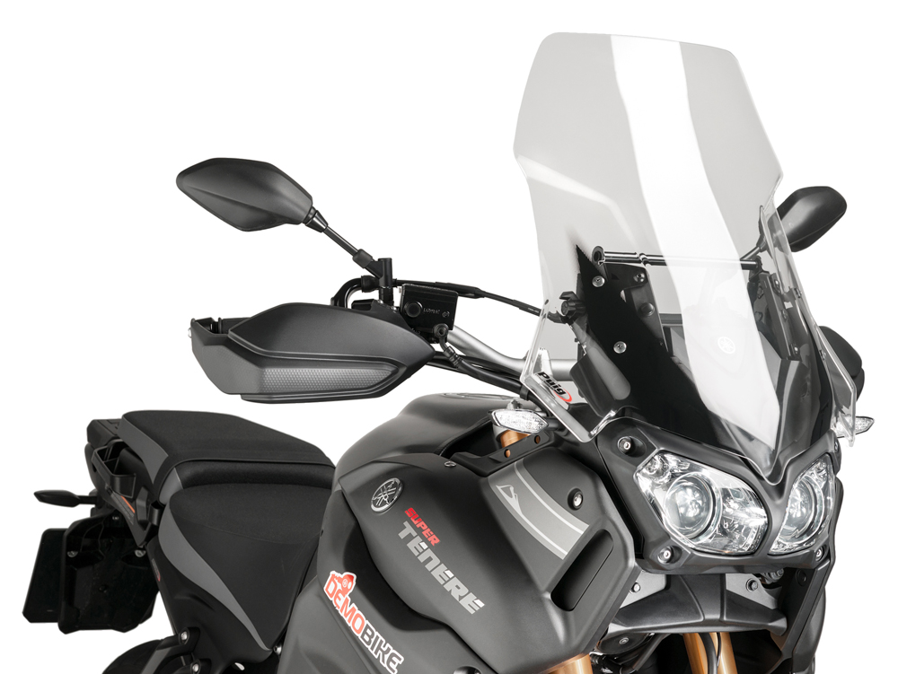 Clear Touring Windscreen - For 14-20 Yamaha XTZ1200 Super Tenere - Click Image to Close