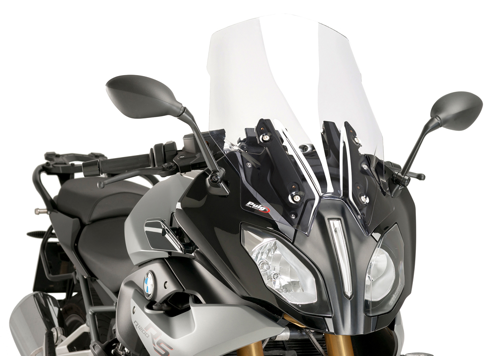 Clear Touring Windscreen - For 15-16 BMW R1200RS - Click Image to Close