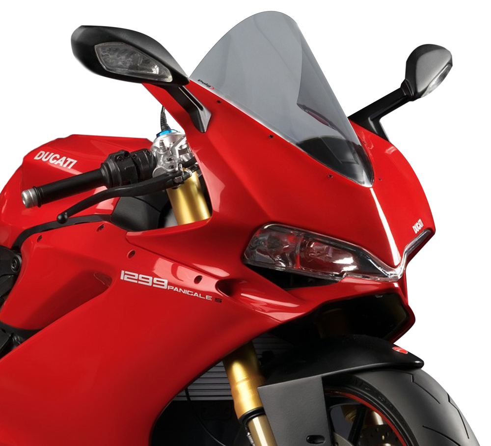 Smoke Racing Windscreen - For Ducati 1299/959 Panigale - Click Image to Close