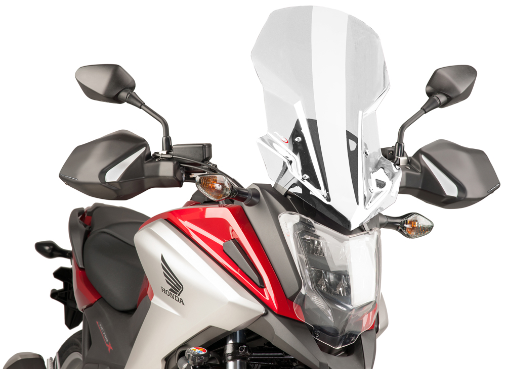 Clear Touring Windscreen - For 16-20 Honda NC700X & NC750X - Click Image to Close