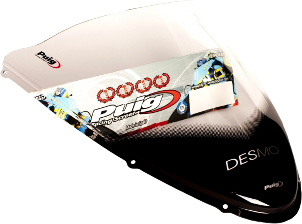 Clear Racing Windscreen - For Ducati 848 1098 1198 - Click Image to Close