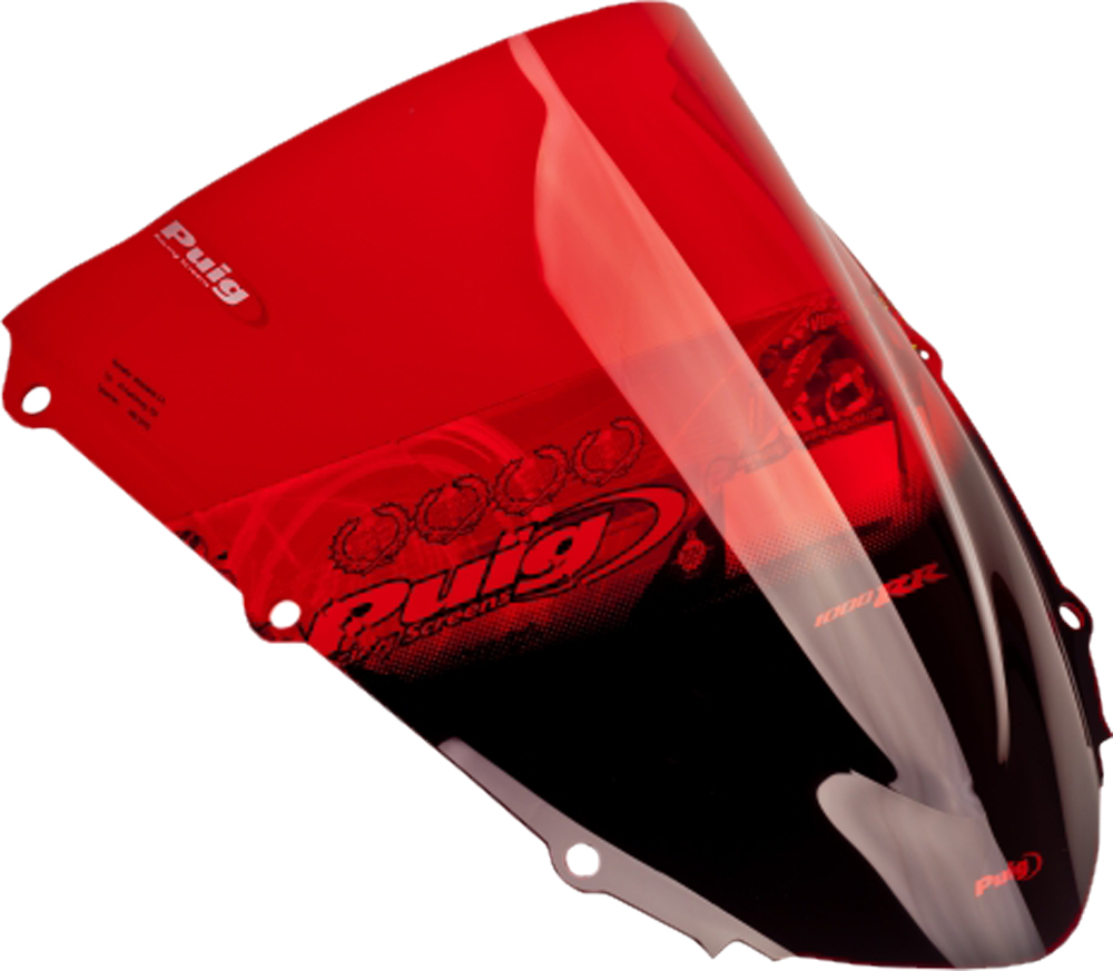 Red Racing Windscreen - For 04-07 Honda CBR1000RR - Click Image to Close