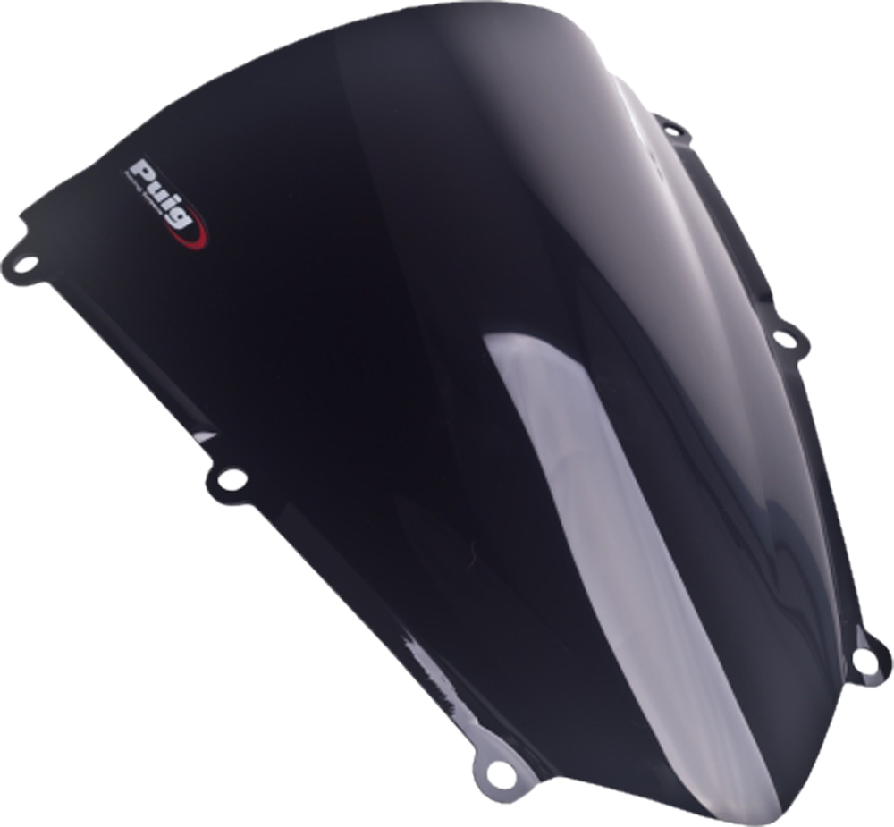 Black Racing Windscreen - For 07-12 Honda CBR600RR - Click Image to Close