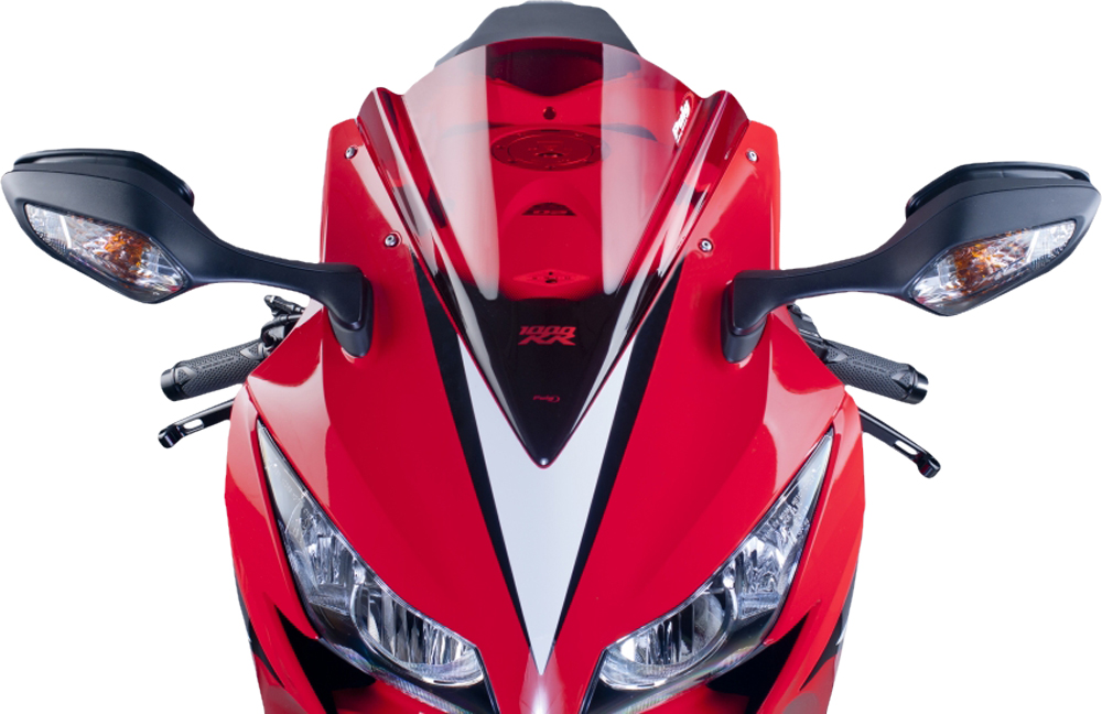 Red Racing Windscreen - For 12-16 Honda CBR1000RR - Click Image to Close