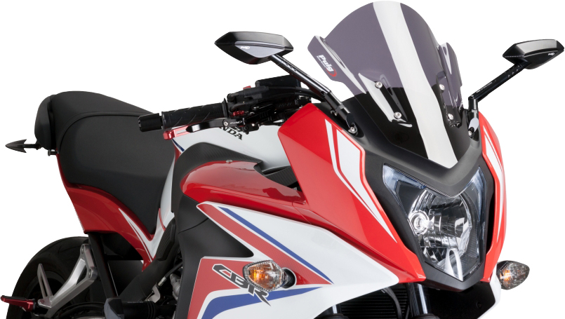 Dark Smoke Racing Windscreen - For 14-16 Honda CBR650F - Click Image to Close