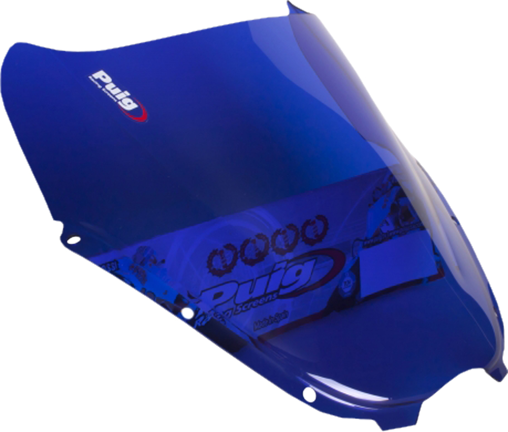 Blue Racing Windscreen - For Hyosung GT250R & GT650R - Click Image to Close