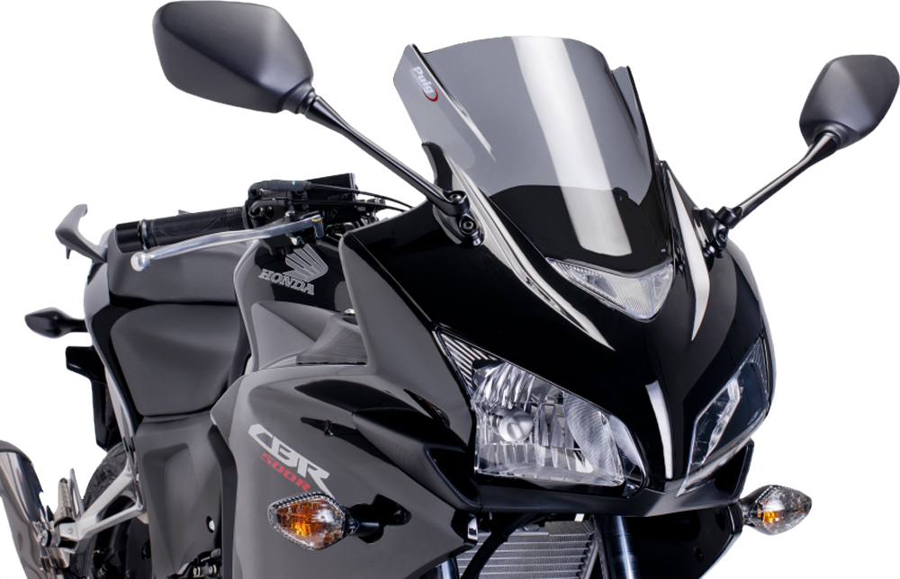 Dark Smoke Racing Windscreen For CBR500RR - For 13-15 Honda CBR500R - Click Image to Close