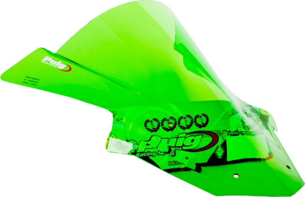 Green Racing Windscreen - For 11-15 Kawasaki ZX10R - Click Image to Close