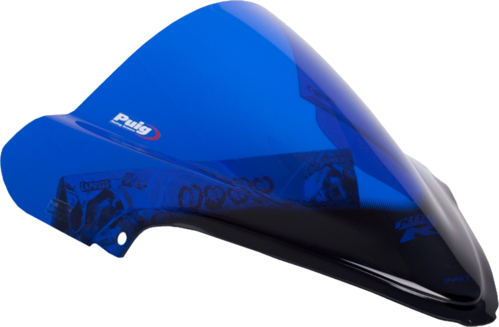 Blue Racing Windscreen - For Gen. 2 Suzuki Hayabusa - Click Image to Close