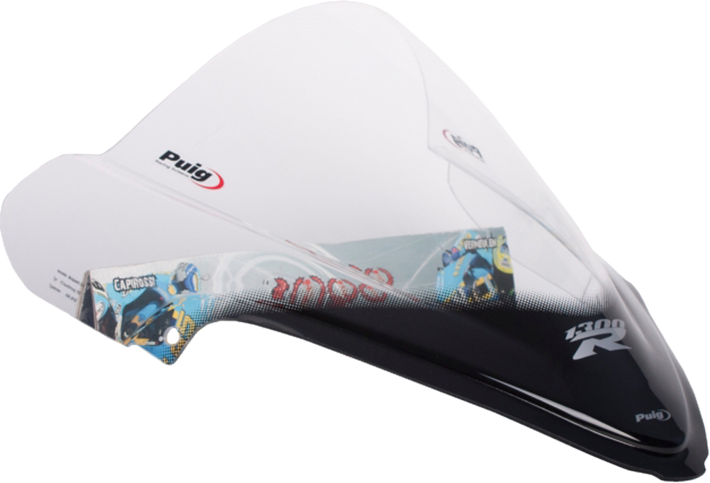 Clear Racing Windscreen - For Gen. 2 Suzuki Hayabusa - Click Image to Close