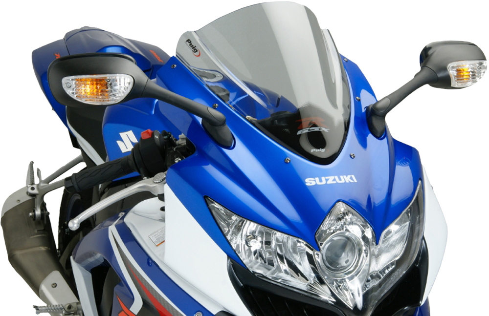 Smoke Racing Windscreen - For 08-10 Suzuki GSXR600/750 - Click Image to Close