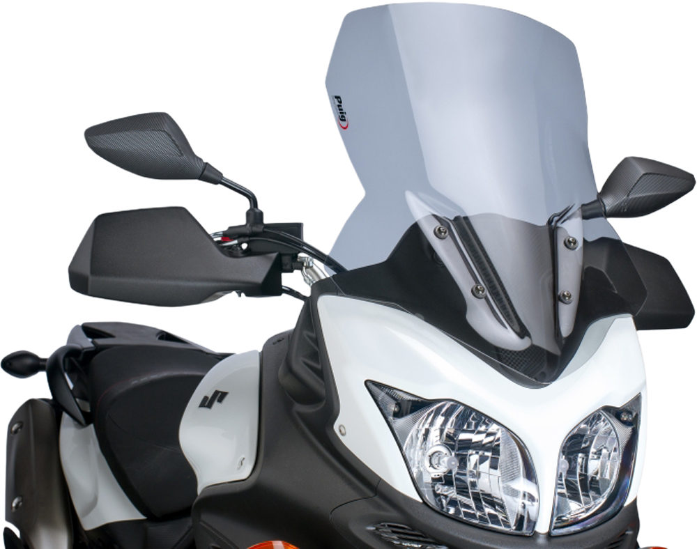 Smoke Touring Windscreen For V-Strom - For 12-16 V-Strom 650 - Click Image to Close