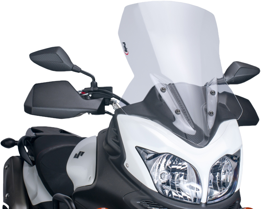 Clear Touring Windscreen For V-Strom - For 12-16 V-Strom 650 - Click Image to Close