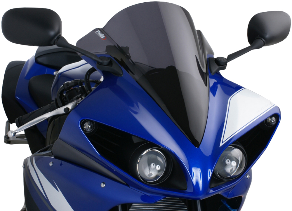 Dark Smoke Racing Windscreen - For 09-14 Yamaha R1 - Click Image to Close