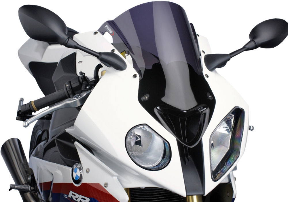 Dark Smoke Racing Windscreen - For 09-14 BMW S1000RR - Click Image to Close