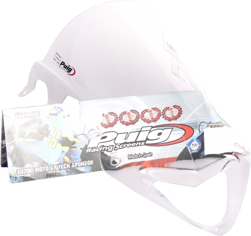 Clear Racing Windscreen - For 09-14 BMW S1000RR - Click Image to Close