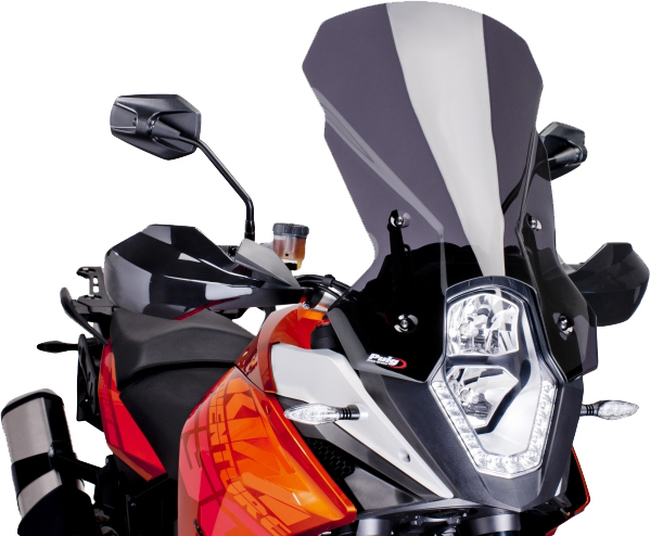 Dark Smoke Touring Windscreen - For 14-16 1190/1290 Adventure / R / Super A. - Click Image to Close