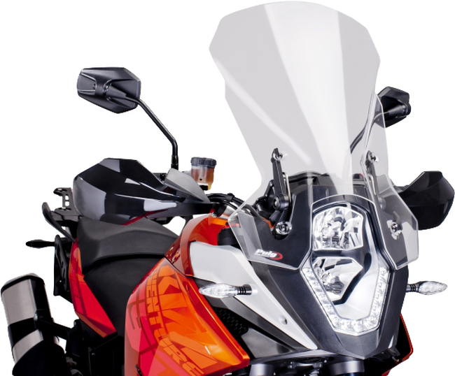 Clear Touring Windscreen - For 14-16 1190/1290 Adventure / R / Super A. - Click Image to Close