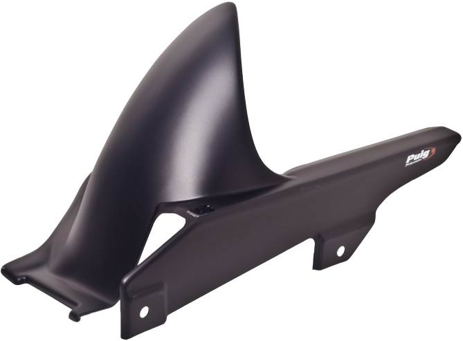 Matte Black Rear Tire Hugger - For 11-12 Suzuki GSX1250FA - Click Image to Close