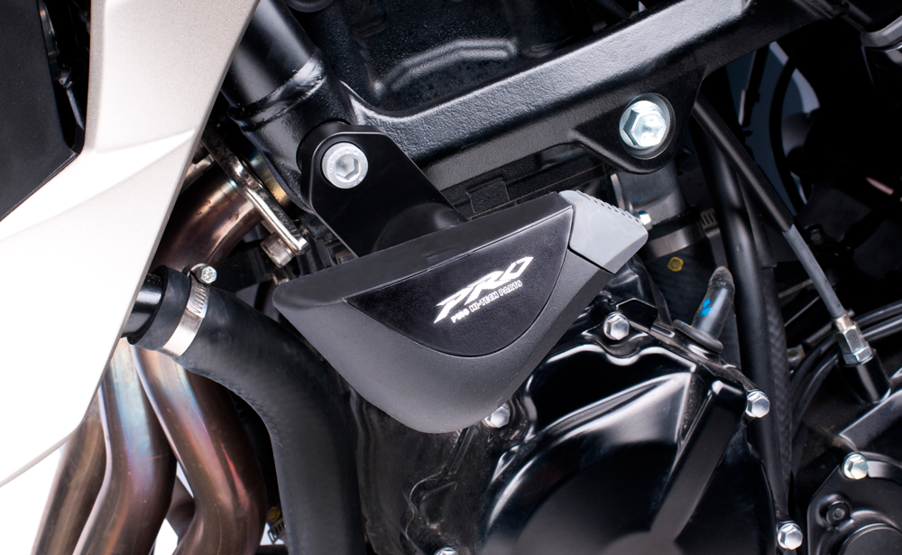 Pro Frame Sliders - For 15-20 Suzuki GSXS750 - Click Image to Close