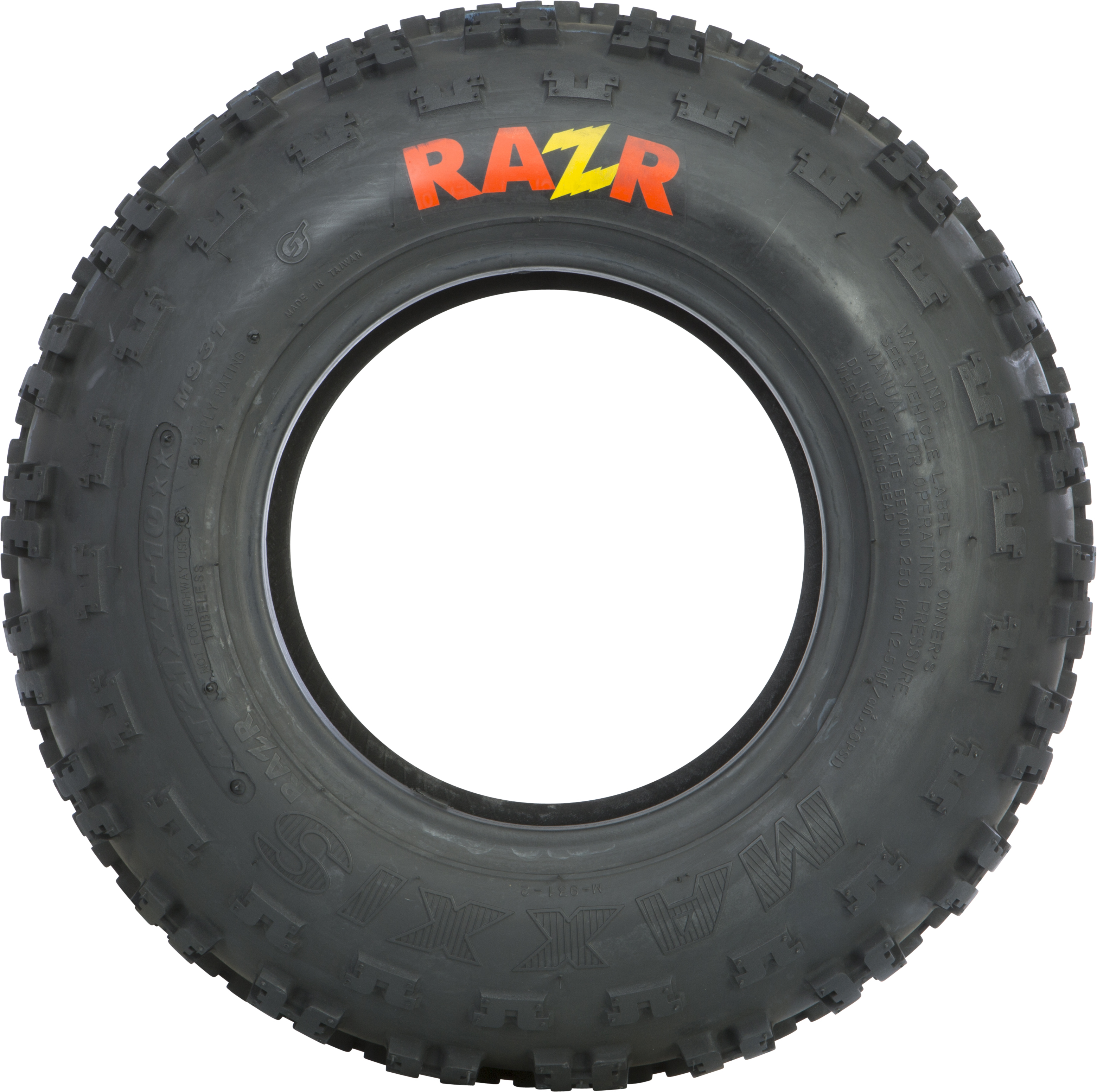 Razr M931 23x7-10 6PR Tubeless ATV/UTV Tire - Click Image to Close