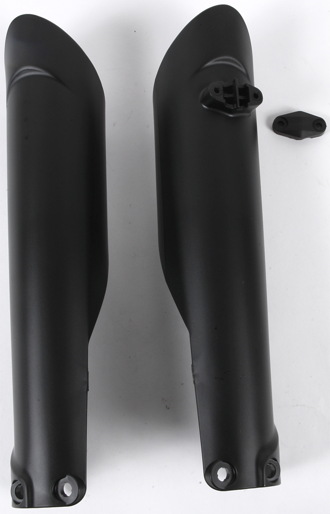 Lower Fork Cover Set - Black - For 2015 Husqvarna 12-22 KTM - Click Image to Close