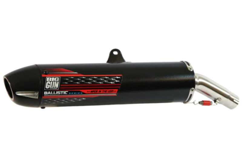 11-13 Yamaha RAPTOR 125 Ballistic Series Slip On Exhaust - Click Image to Close