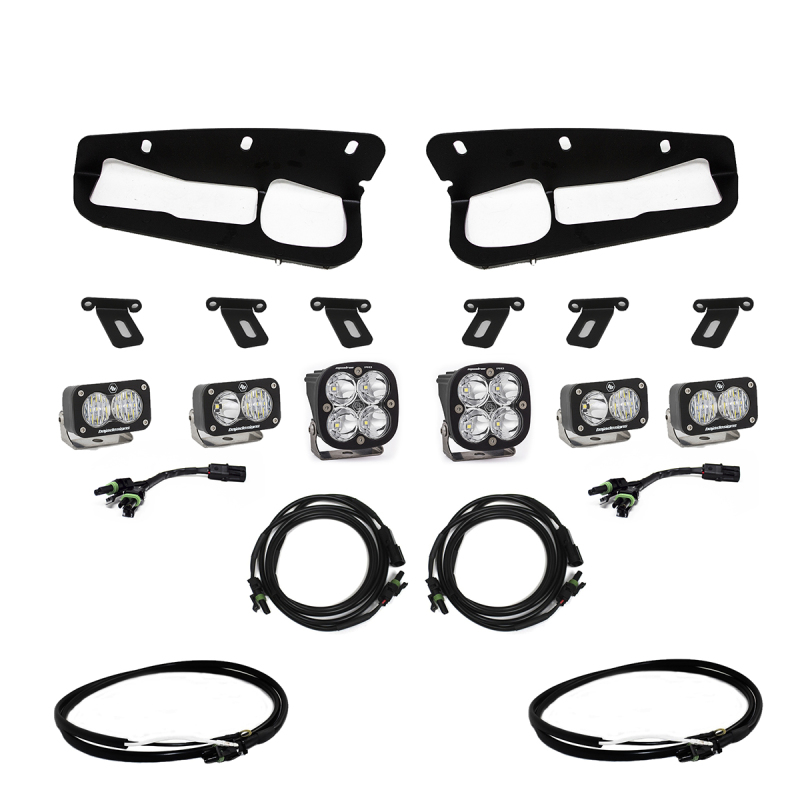 2021+ Ford Bronco Fog Pocket Kit 21-Up Pro w/Upfitter - Click Image to Close