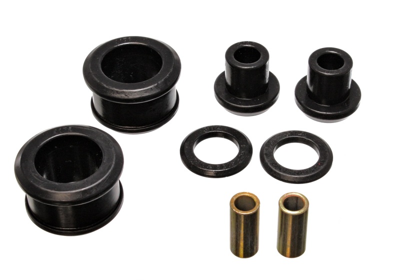 Black Rear Differential Carrier Bushing Set - For 90-96 Nissan 300ZX - Click Image to Close