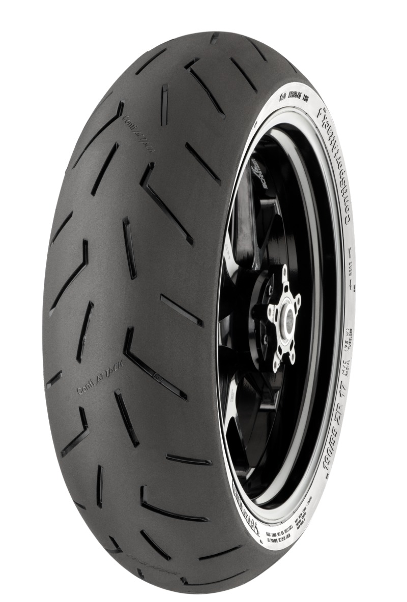 ContiSportAttack 4 Rear Tire - 190/50 ZR17 M/C 73(W) TL - Click Image to Close