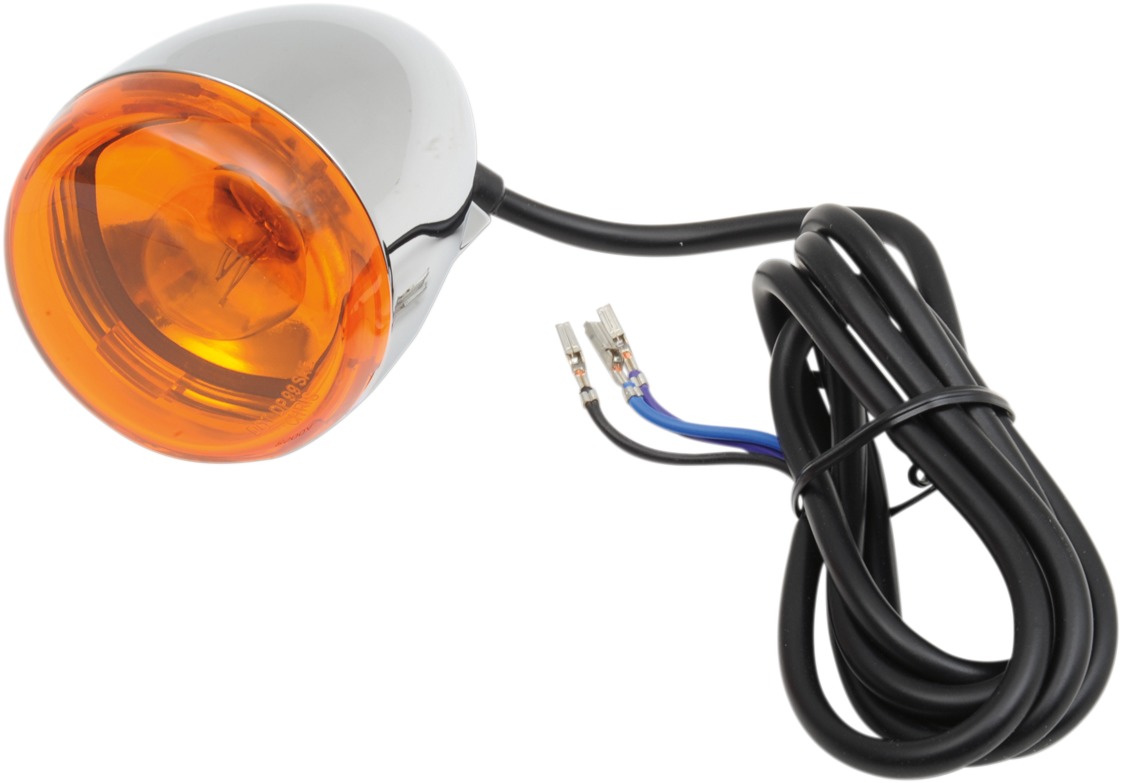 Chris Products Deuce-Style Amber Turn Signal - Front - 8500A - Click Image to Close