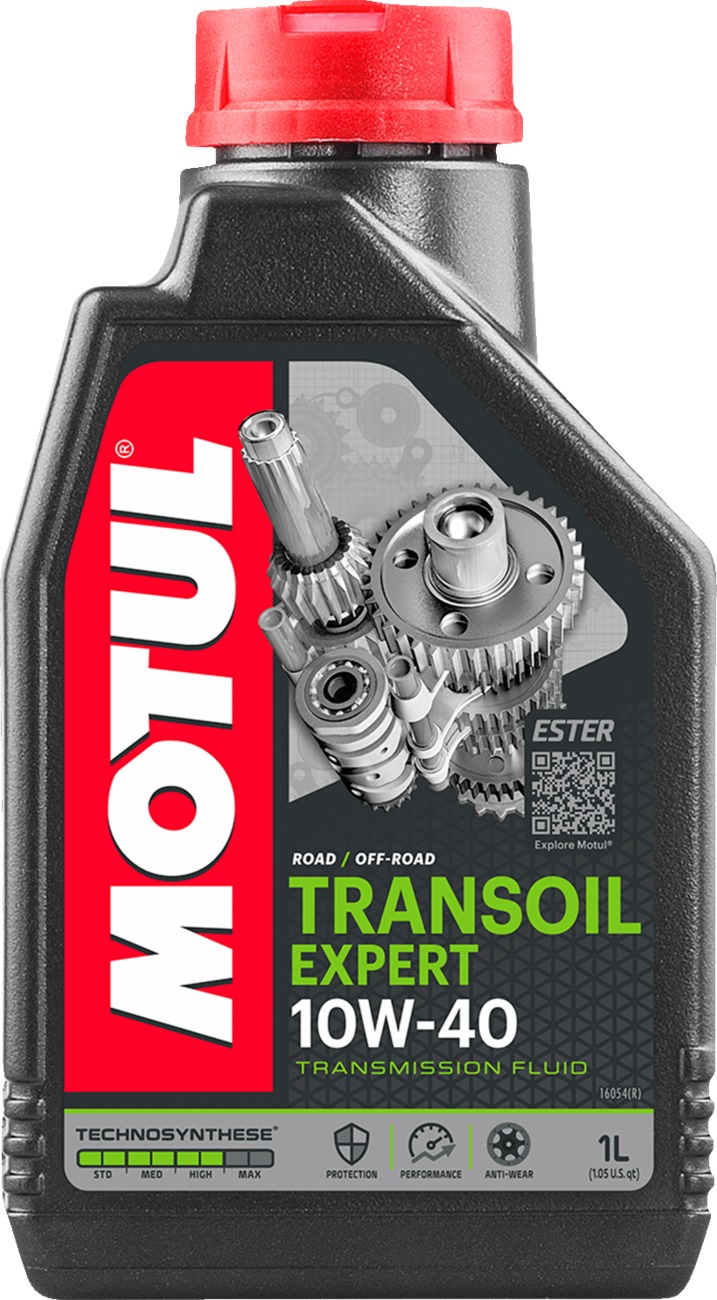 Motul Transoil Expert 10W40 1L Technosynthese Gear Oil - Transmission fluid for motorcycles and ATVs - Click Image to Close