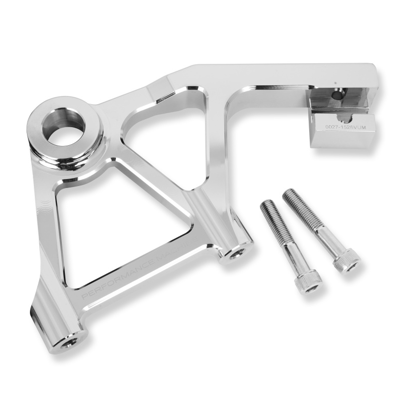 Touring Rear Rad Cal Bracket Assy - Chrome - Click Image to Close