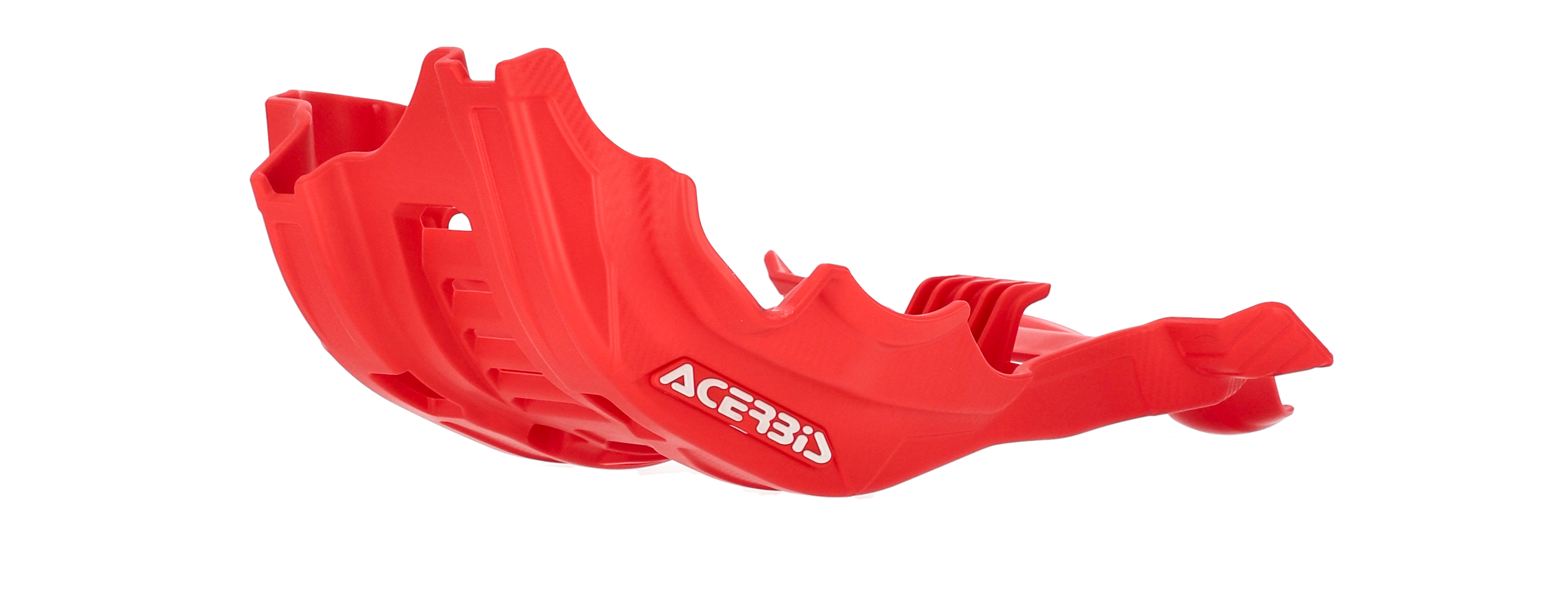 Red Full Coverage Skid Plate - For 21-24 Honda CRF450R - Click Image to Close